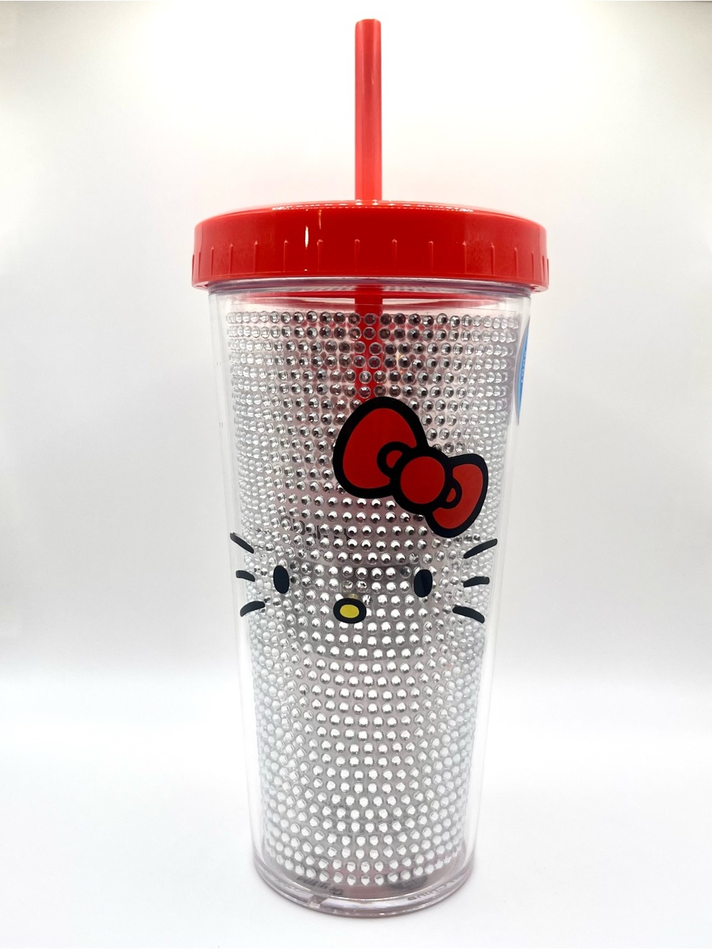 Hello Kitty Rhinestone Tumbler with Straw